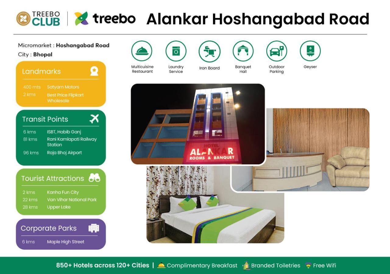 Treebo Alankar Hoshangabad Road Бхопал Экстерьер фото